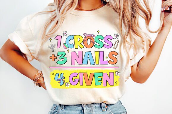 1 CROSS + 3 NAILS = 4 GIVEN