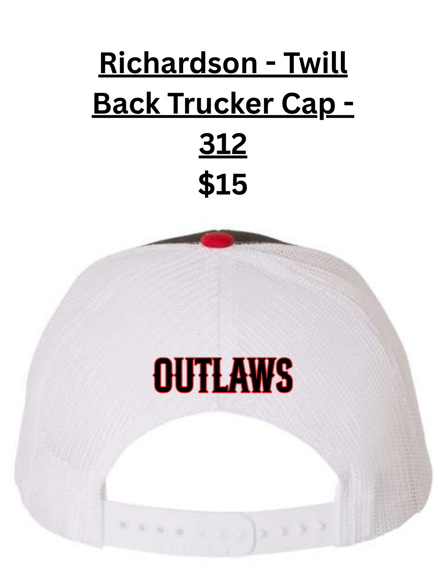 Richardson - Twill Back Trucker Cap - 312
