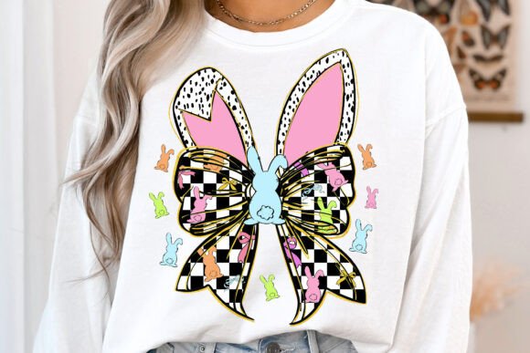 CHECKERED EASTER BUNNY EARS
