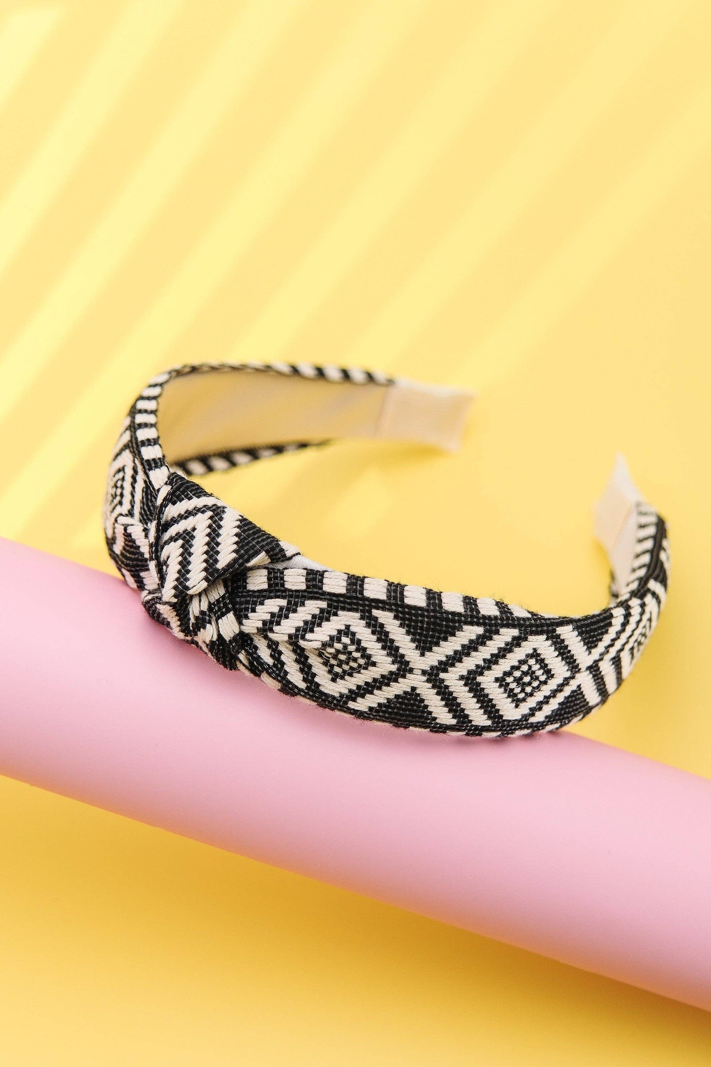 WESTERN AZTEC WIDE KNOTTED HEADBAND