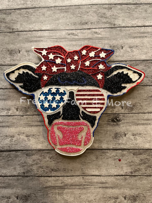 Patriotic Cow