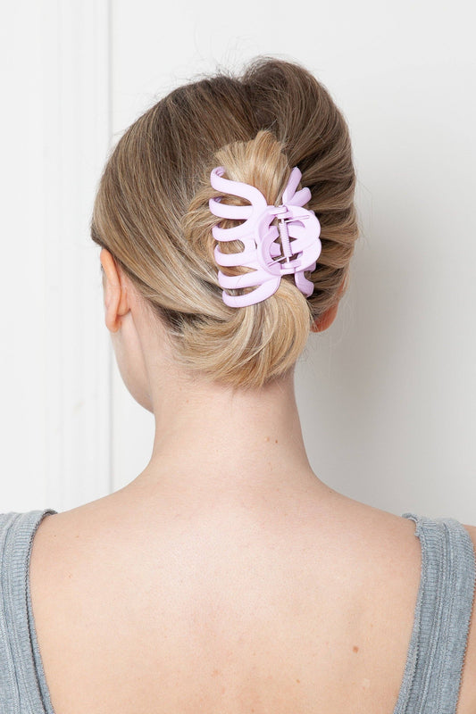 MIX MATTE TRANSLUCENT HAIR CLAW CLIPS