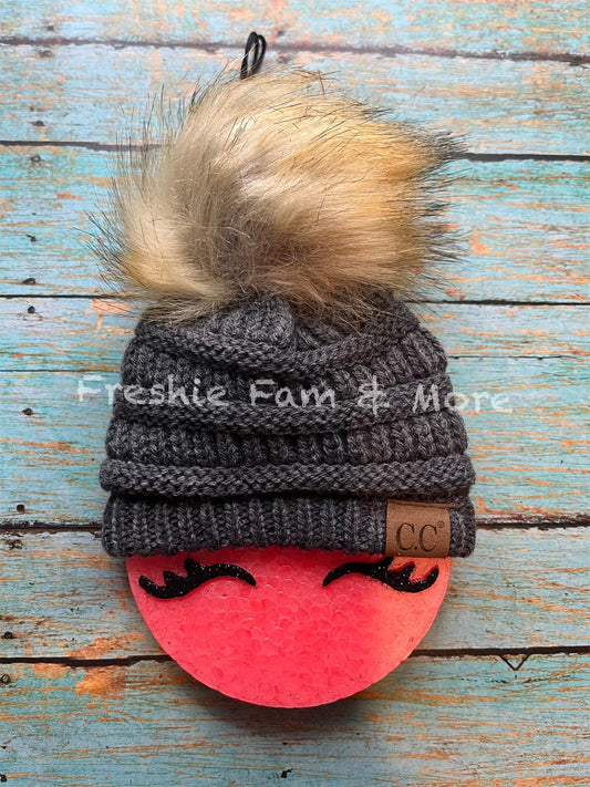 EYE LASHES WITH BEANIE