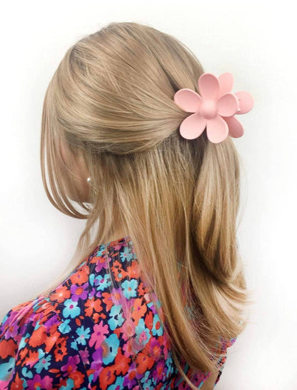 Huge Daisy Flower Hair Claws