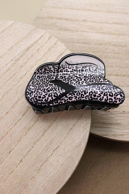 WESTERN COWGIRL HAT HAIR CLAW CLIPS
