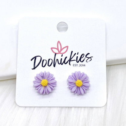 13mm Daisy Studs -Earrings