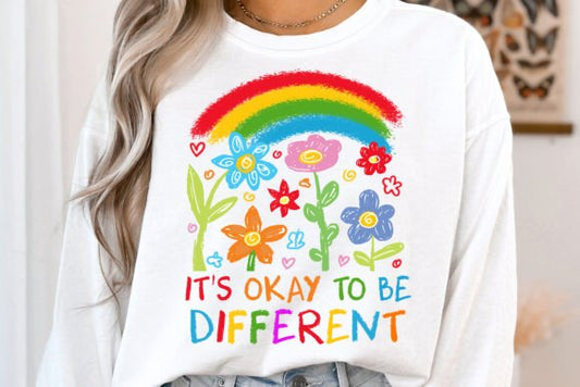 AUTISM DAISY IT'S OK TO BE DIFFERENT