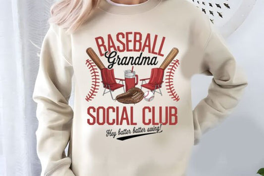BASEBALL GRANDMA SOCIAL CLUB