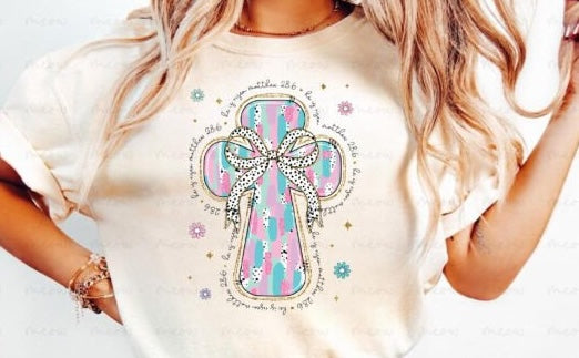 BRUSHSTROKE EASTER CROSS