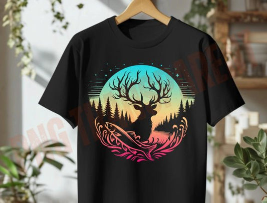 RETRO DEER LANDSCRAPE