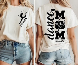 DANCE MOM FRONT & BACK