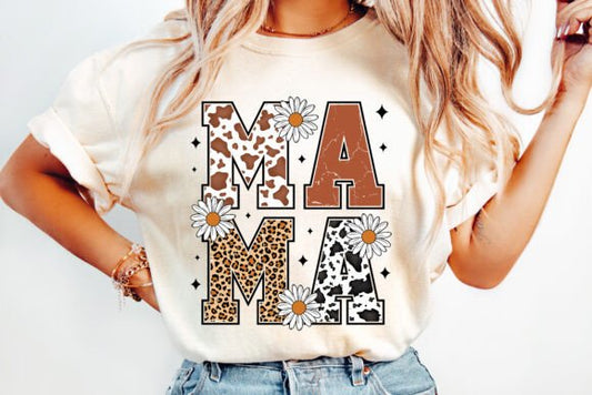 MAMA COWPRINT, LEOPARD