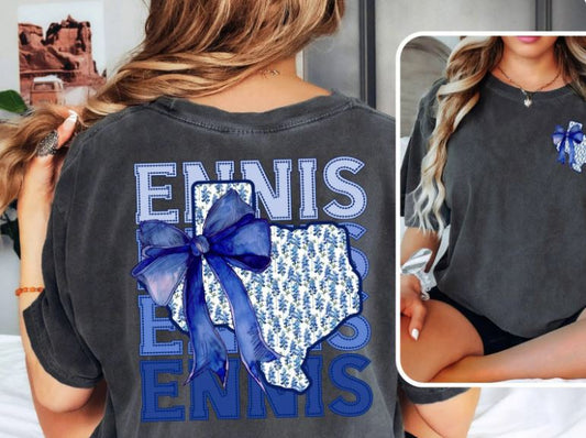 ENNIS BLUEBONNET FRONT AND BACK