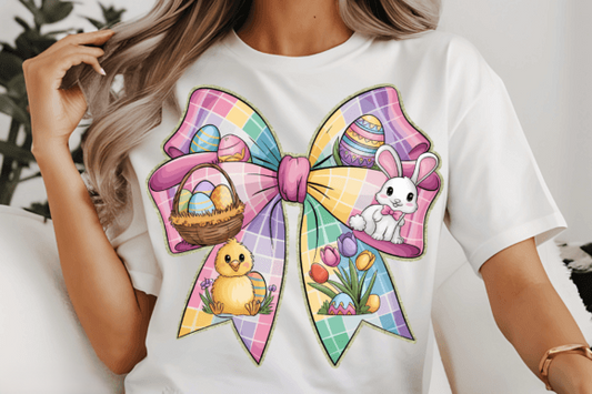 EASTER MULTI COLOR BOW