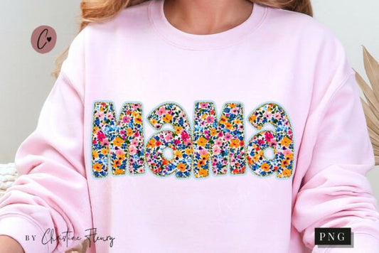 BRIGHT FLORAL MAMA