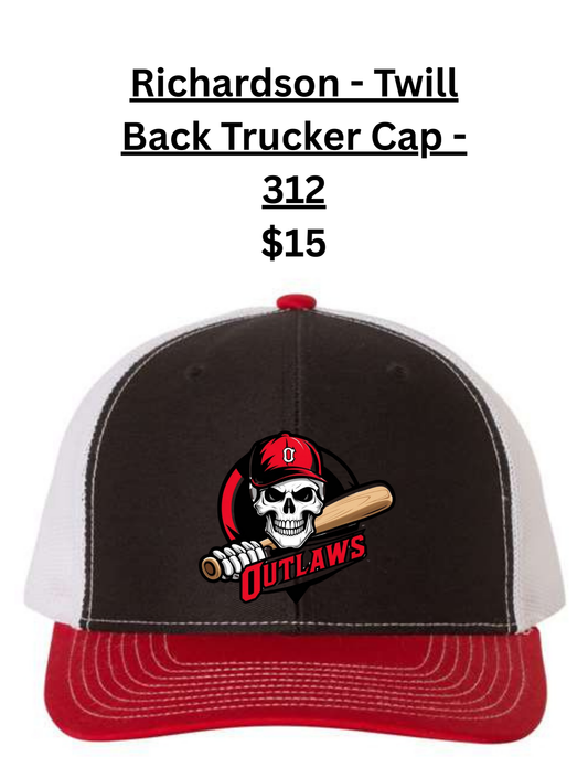 Richardson - Twill Back Trucker Cap - 312