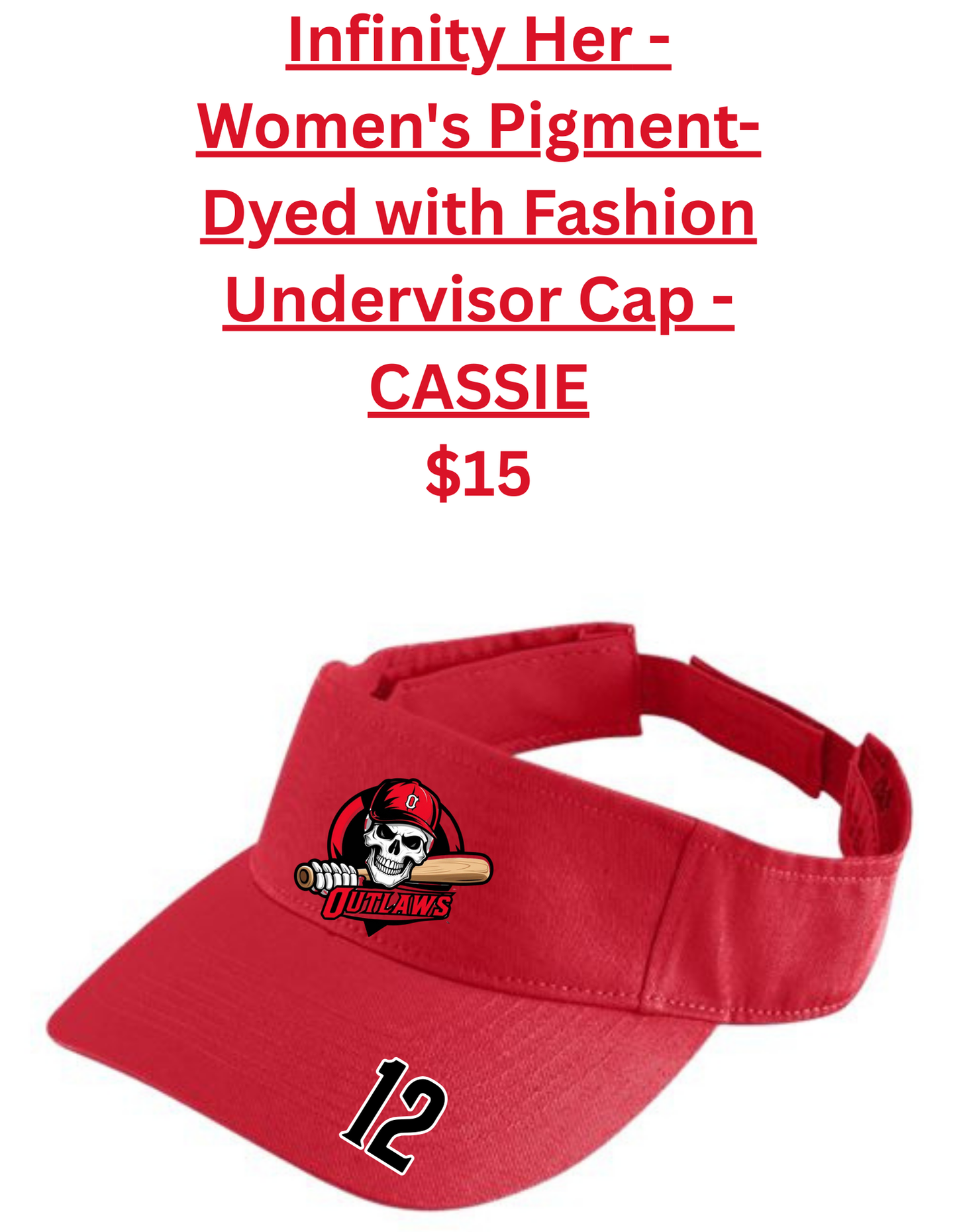Augusta Sportswear - Sport Twill Visor - 6225
