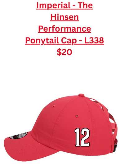 Imperial - The Hinsen Performance Ponytail Cap - L338