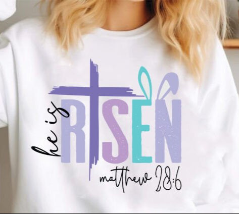HE IS RISEN PASTEL