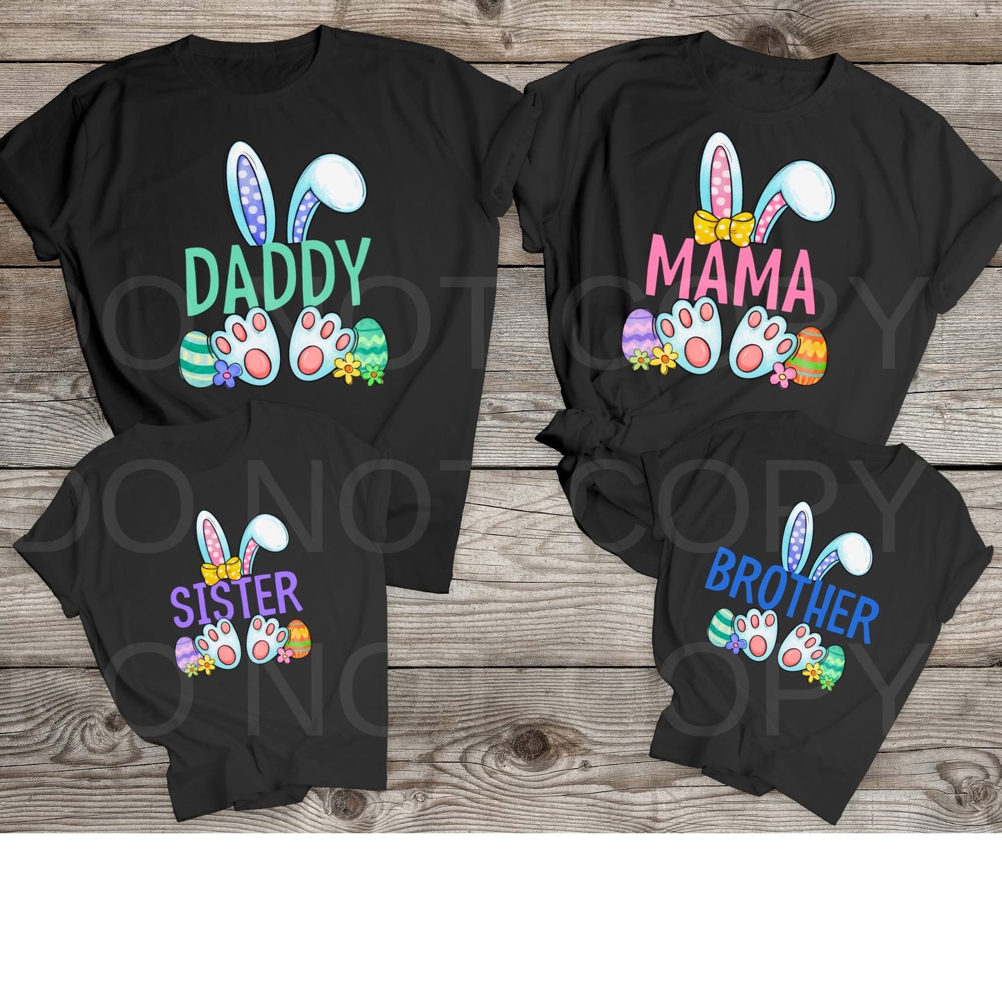 EASTER BUNNY FAMILY