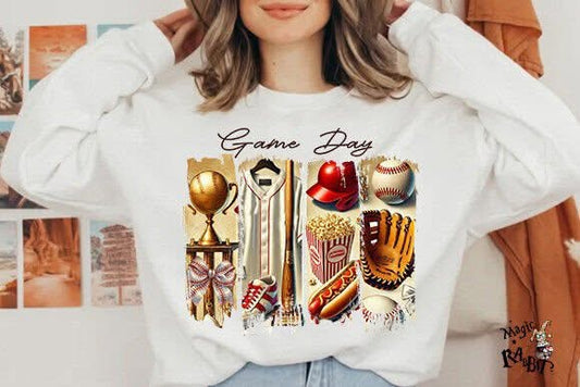 GAME DAY BRUSHSTROKE