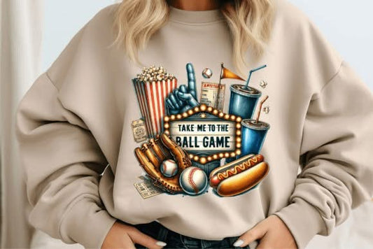 TAKE ME TO THE BALLGAME
