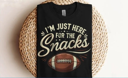 I'M JUST HERE FOR THE SNACKS