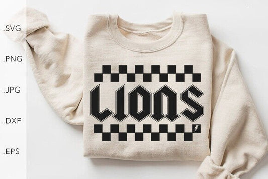 CHECKERED LIONS