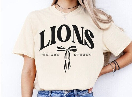 LIONS WE ARE STRONG