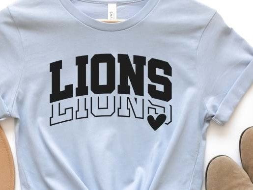 LIONS DOUBLE ARCH HEART