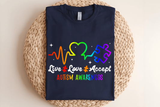 AUTISM LIVE LOVE ACCEPT