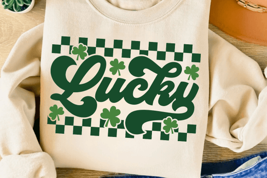 LUCKY GREEN CHECKERED
