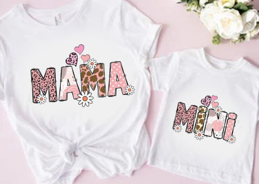 PINK LEOPARD MAMA/MINI