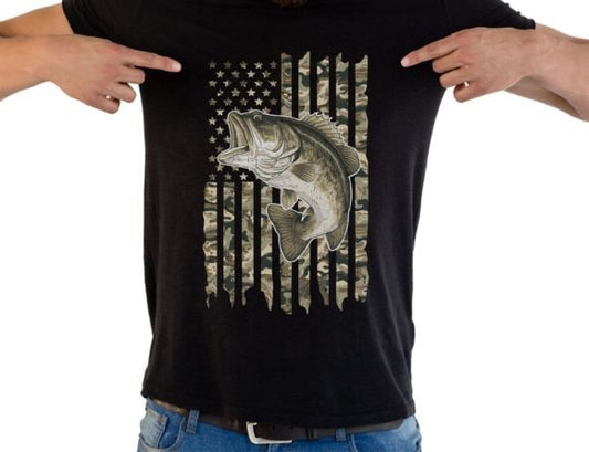 PATRIOTIC BASS FISHING