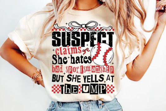 BASEBALL SUSPECT