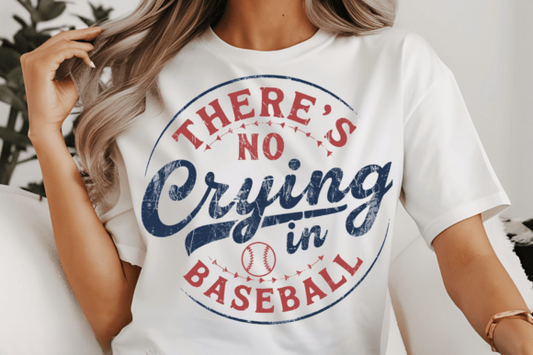 THERE'S NO CRYING IN BASEBALL