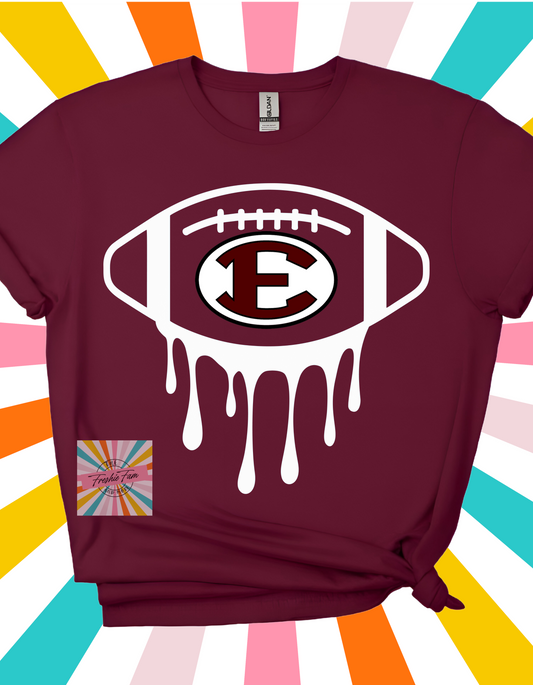 ENNIS LOGO DRIP FOOTBALL