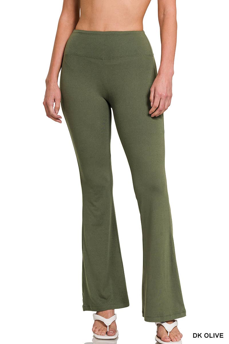 Buttery Soft Flare Leg High Waist Yoga Pants