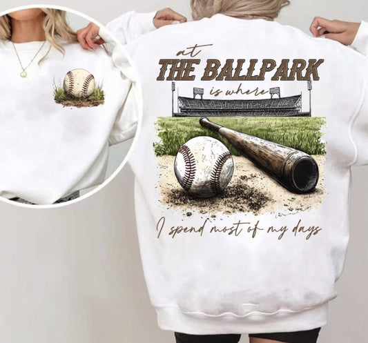 BASEBALL AT THE BALLPARK